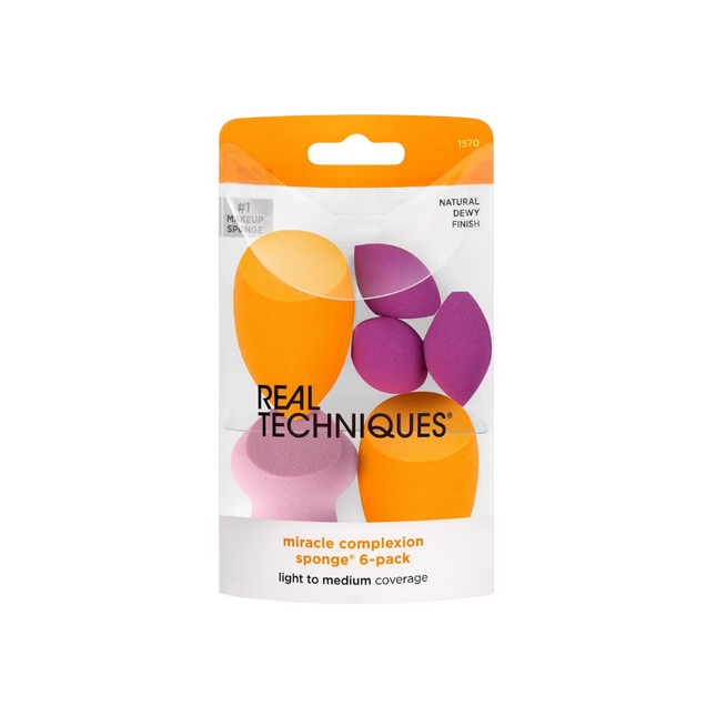 Real Techniques 6 Miracle Complexion Sponges