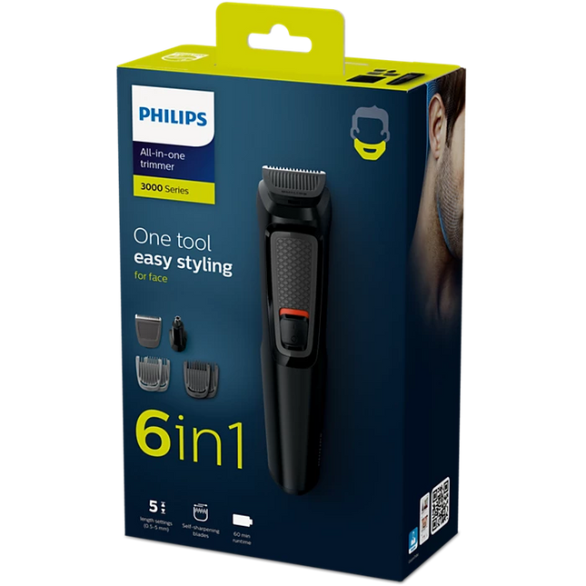 Philips All In One Trimmer 3000 One Tool Easy Styling 6 In 1 MG3710/15