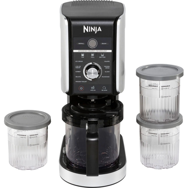 Ninja CREAMi Deluxe 10-in-1 Ice Cream and Frozen Drink Maker NC501UK