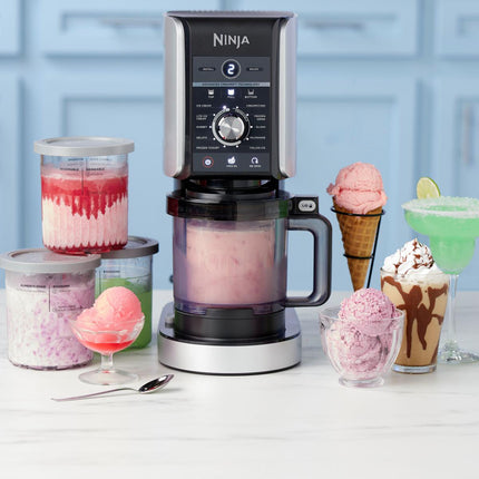 Ninja CREAMi Deluxe 10-in-1 Ice Cream and Frozen Drink Maker NC501UK