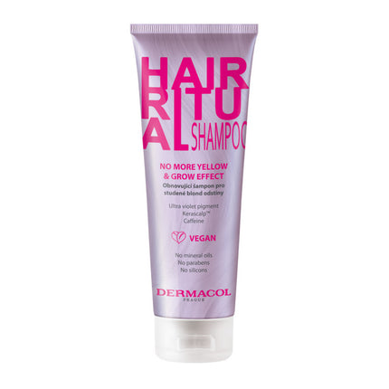 Dermacol HAIR RITUAL Shampoo No More Yellow 250ml
