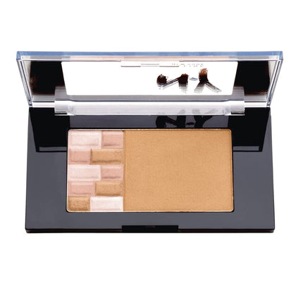 Maybelline New York Shimmer Bricks Bronzer 01 Blondes – Bronzing & Highlighting Powder