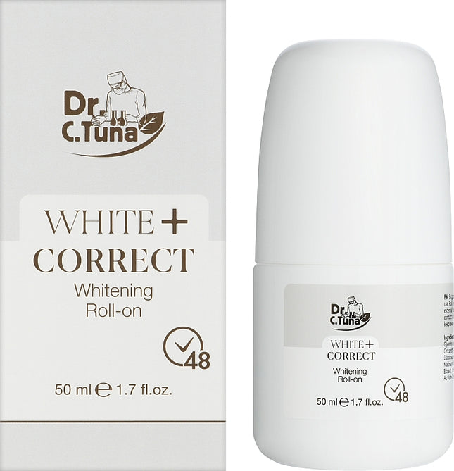 Farmasi Dr. C. Tuna White+ Correct Whitening Roll On 48h 50ml