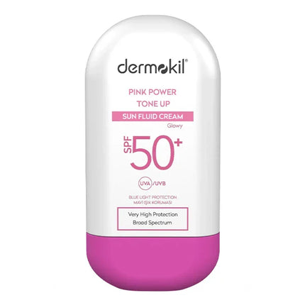 DERMOKIL PINK POWER TONE UP SUN FLUID CREAM 50+SPF 60G