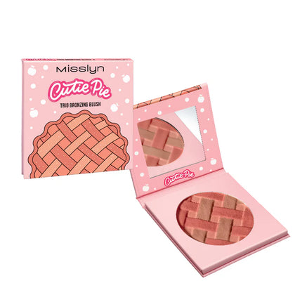 Misslyn Cutie Pie Trio Bronzing Blush Half Baked