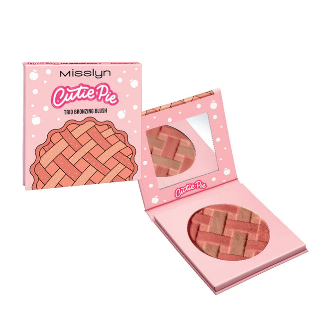 Misslyn Cutie Pie Trio Bronzing Blush Half Baked