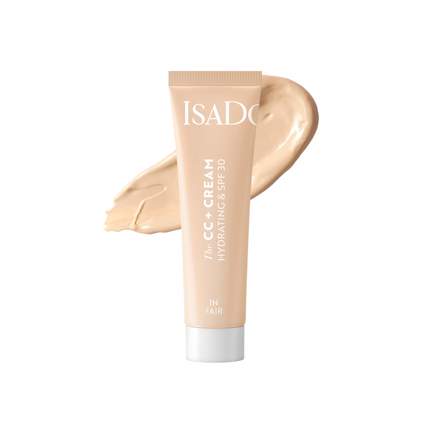 Isadora CC + Cream Hydrating & SPF30 Shades