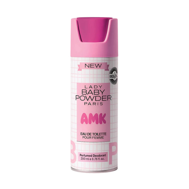 Lady Baby Powder AMK Deodorant Pour Femme Pink 200ml