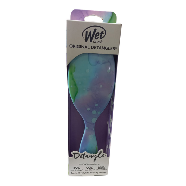 Wet Brush Original Detangler Brush - Light Blue & Purple