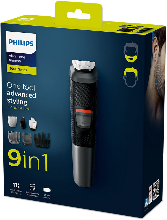 Philips All In One Trimmer 5000 One Tool Advanced Styling 9 In 1 MG5720/15
