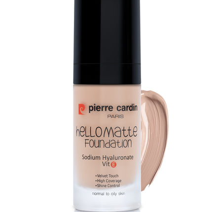 Pierre Cardin Hello Matte Foundation - Medium Beige 607