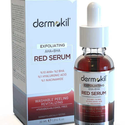 DERMOKIL Peeling Effect Washable Red Serum 30ml