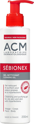 جل رغوي للوجه والجسم من ACM Sebionex (200 مل)
