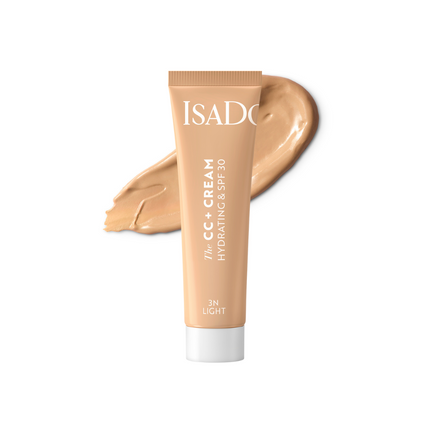 Isadora CC + Cream Hydrating & SPF30 Shades