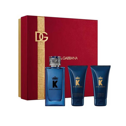 Dolce & Gabbana K EDT 100Ml + After Shave Balm 50Ml + Shower Gel 50Ml Gift Set For Men