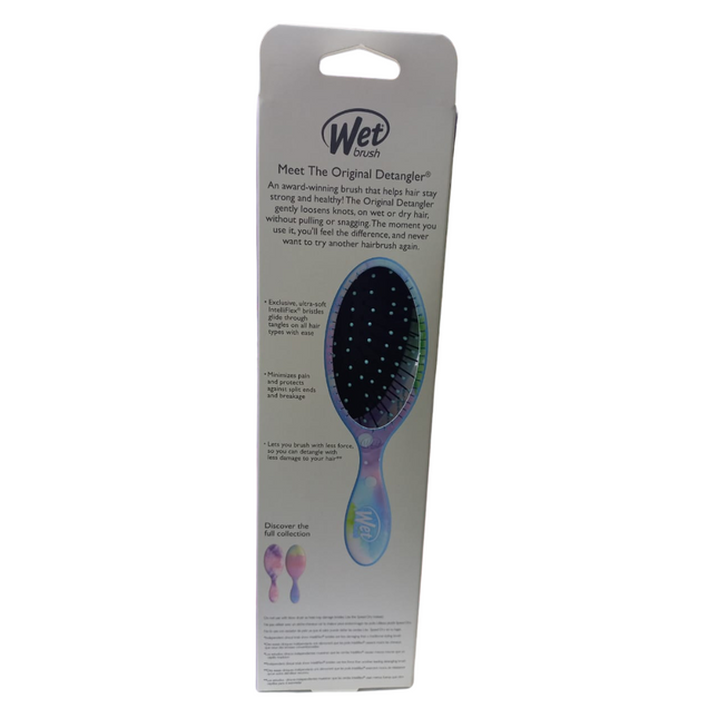 Wet Brush Original Detangler Brush - Light Blue & Purple