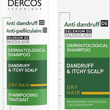 Vichy Dercos Anti-Dandruff Treatment Shampoo for Dry Hair 200 ml