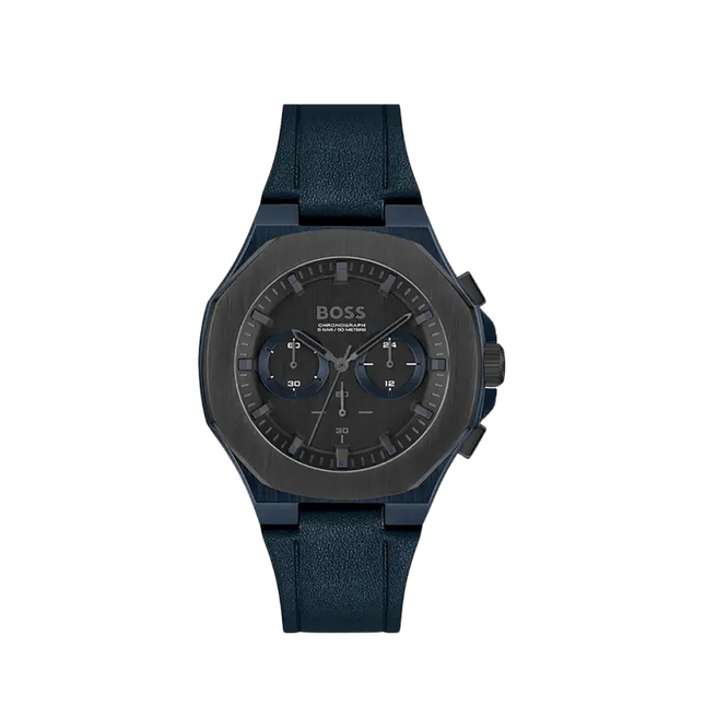 HUGO BOSS Taper Men's Analog Quartz Watch with Cowhide Bracelet 1514086
