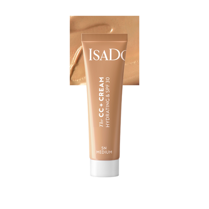 Isadora CC + Cream Hydrating & SPF30 Shades