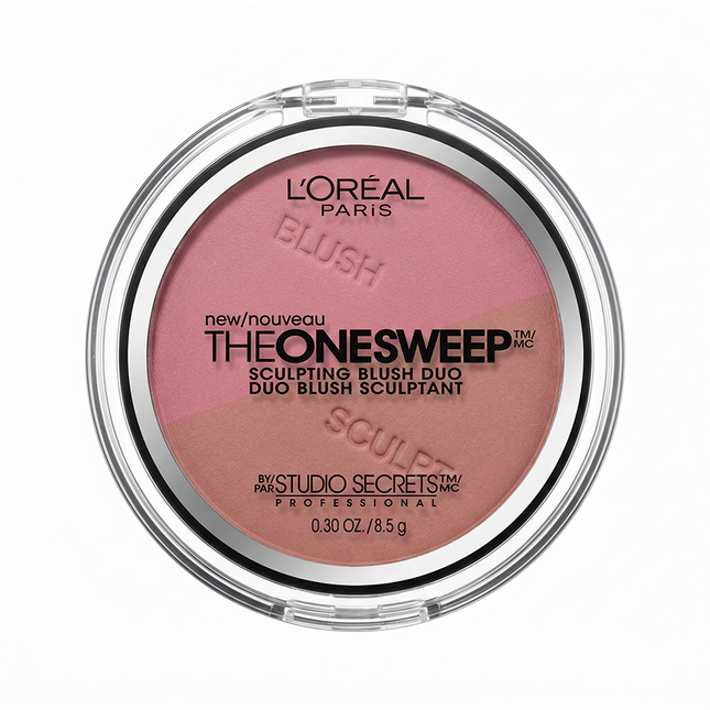 LOREAL PARIS THE ONE SWEEP DUO BLUSH 835 POSH CHIC