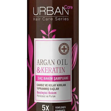 URBAN CARE Argan Oil & Keratin - Nourishing Care Shampoo 350ml