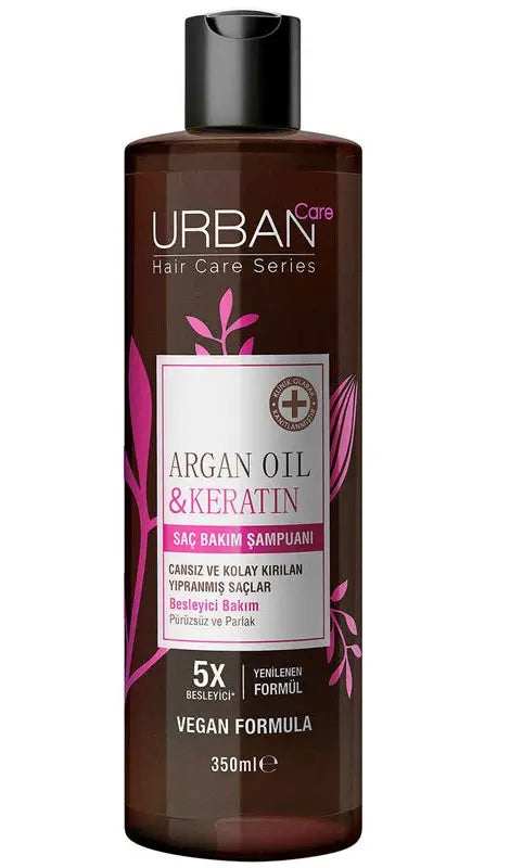 URBAN CARE Argan Oil & Keratin - Nourishing Care Shampoo 350ml