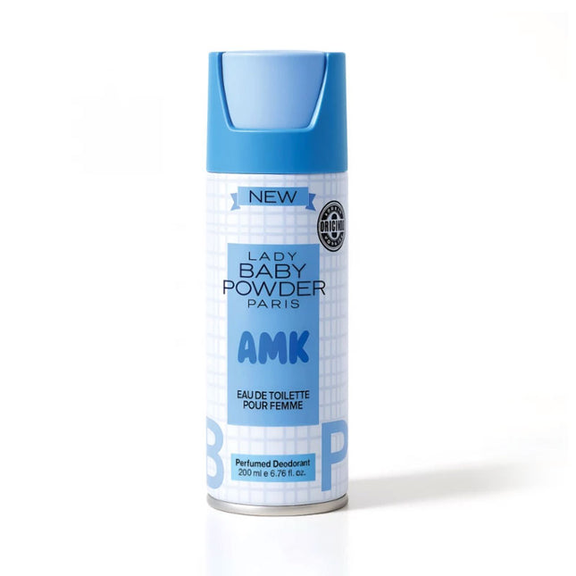 Lady Baby Powder AMK Deodorant Pour Femme Light Blue 200ml