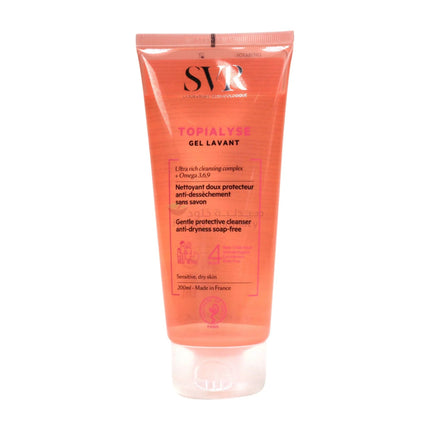 SVR Gel Lavant Topialyse Protecting Anti-Dryness Cleanser 200ml