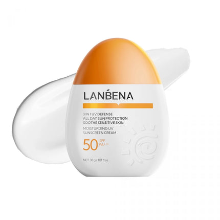 Lanbena SPF 50 Sunscreen Lotion with Broad Spectrum UVA/UVB Protection 30g