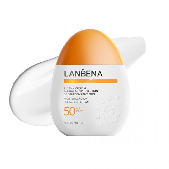 Lanbena SPF 50 Sunscreen Lotion with Broad Spectrum UVA/UVB Protection 30g