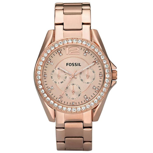 Fossil ES2811 Women's Watch 38 Mm Rose Gold