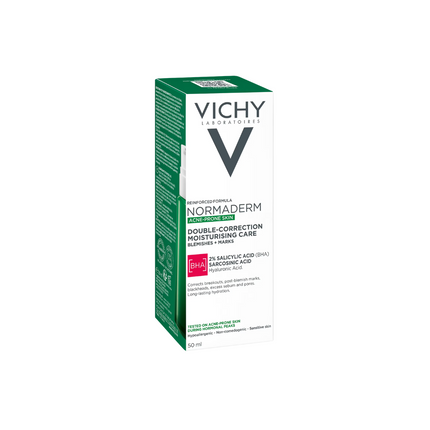 Vichy Normaderm Double Correction Acne-Prone Skin Moisturizer 30Ml