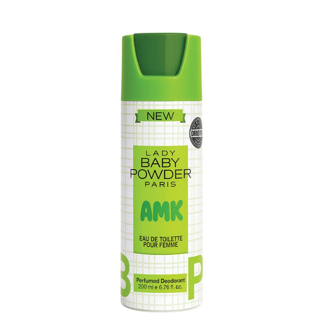 Lady Baby Powder AMK Deodorant Pour Femme Green 200ml