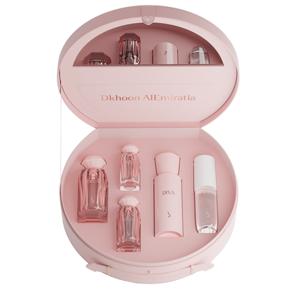 DKHOON EMIRATES DIVA Gift Set for Women – Luxury 5-Piece Fragrance Collection