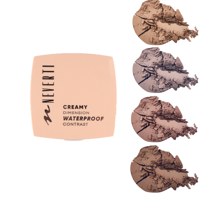 ظلال كونتور كريمية مضادة للماء من نيفيرتي