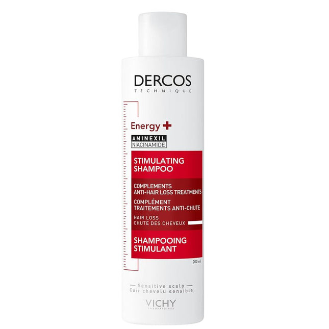 Vichy Dercos Energy+ Shampoo Targets Hair Loss 200Ml