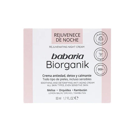 Babaria Bio Night Renewed Skin Face Cream 50Ml