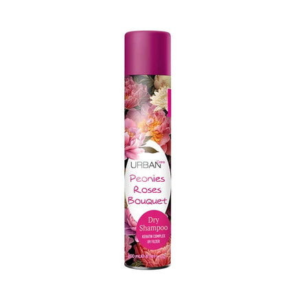 URBAN CARE Peonies & Roses Bouquet Dry Shampoo 200ml – Volumizing & Refreshing