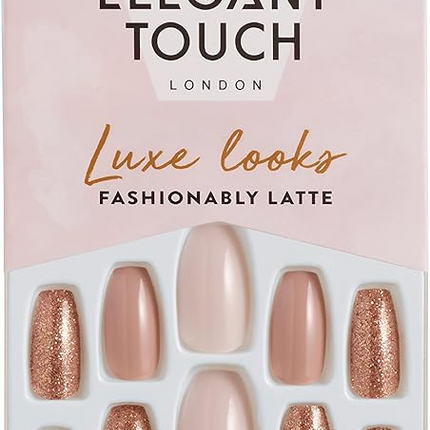 Elegant Touch Luxe Looks Fashionably Latte - 24pcs