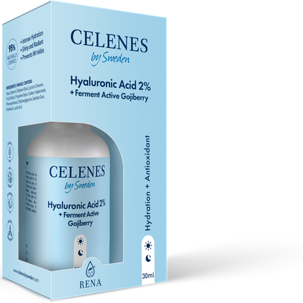 Celenes Hyaluronic Acid 2% + Ferment Active Gojiberry Serum 30Ml