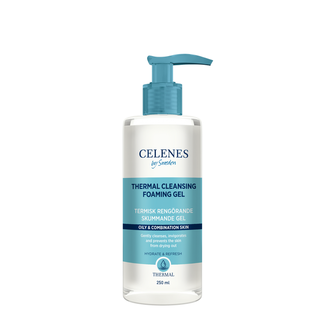 Celenes Thermal Cleansing Foaming Gel 250ml - for Oily & Combination Skin