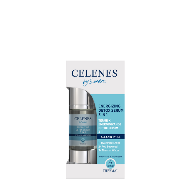 Celenes Energizing Detox Serum 3 in1 30Ml