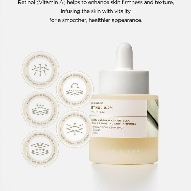 Centella Retinol 0.2 Boosting Shot Ampoule 30ml