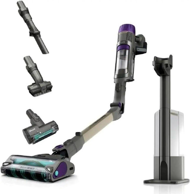 Ninja Shark Power Detect Cordless Vacuum Cleaner with HEPA Filt IP3251MET, مكنسة نينجا شارك اللاسلكية المزودة بفلتر هيبا IP3251MET
