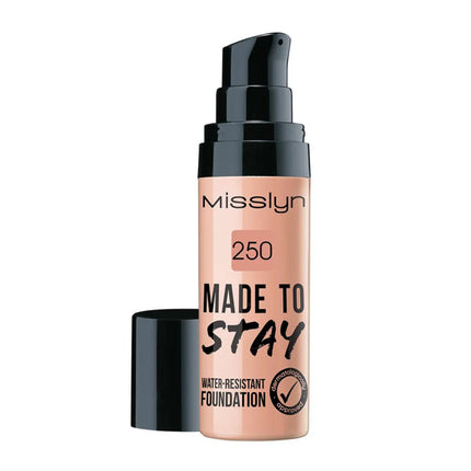 Misslyn Foundation Made to Stay Water Resistant Foundation 250