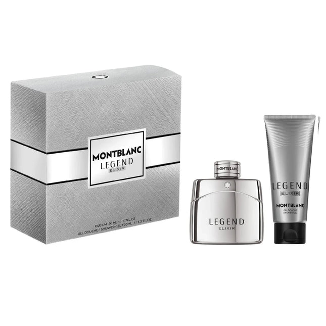 Montblanc Legend Elixir Parfum 50Ml & Shower Gel 100Ml Gift Set For Men