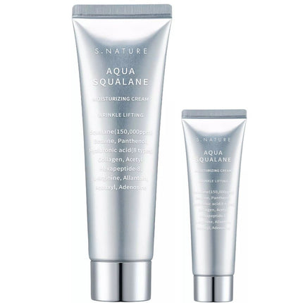 S.Nature Aqua Squalane Moisturizing Cream 60ml+30ml
