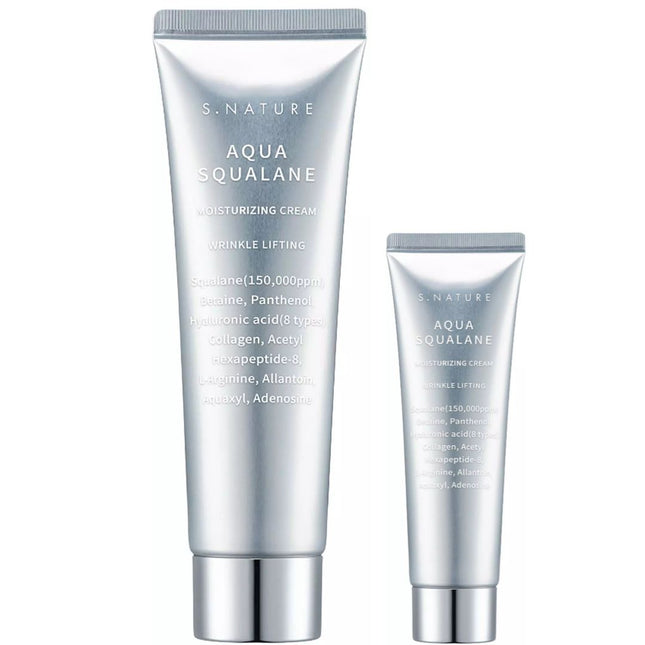 S.Nature Aqua Squalane Moisturizing Cream 60ml+30ml