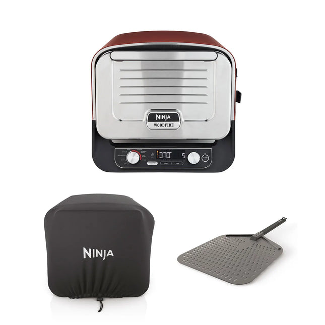 Ninja Woodfire Electric Outdoor Oven, Artisan Pizza Maker and BBQ Smoker OO101UK