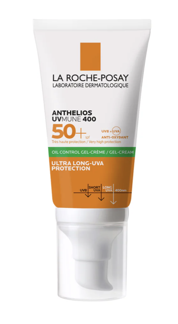 لاروش بوساي انثيليوس اكس ال كريم جل غير معطر ذو ملمس جاف بعامل حماية من الشمس 50+ 50 مل